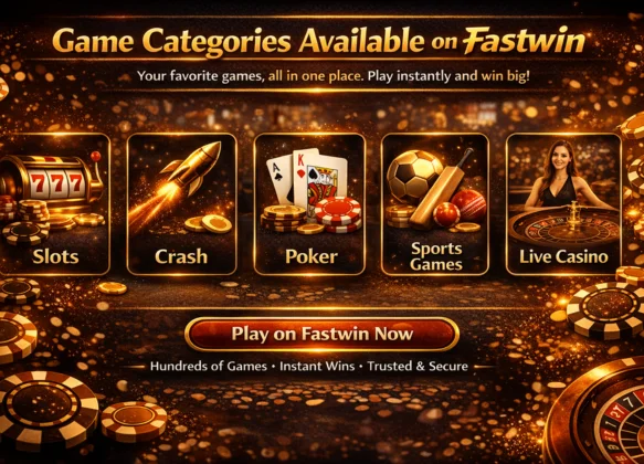 Game Categories Available on Fastwin 